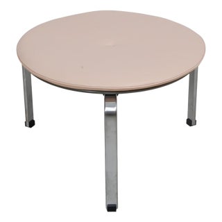 Vintage PK33 Stool in Natural Leather by Poul Kjærholm, 2000s For Sale
