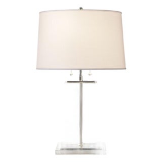 Visual Comfort Block Large Table Lamp For Sale