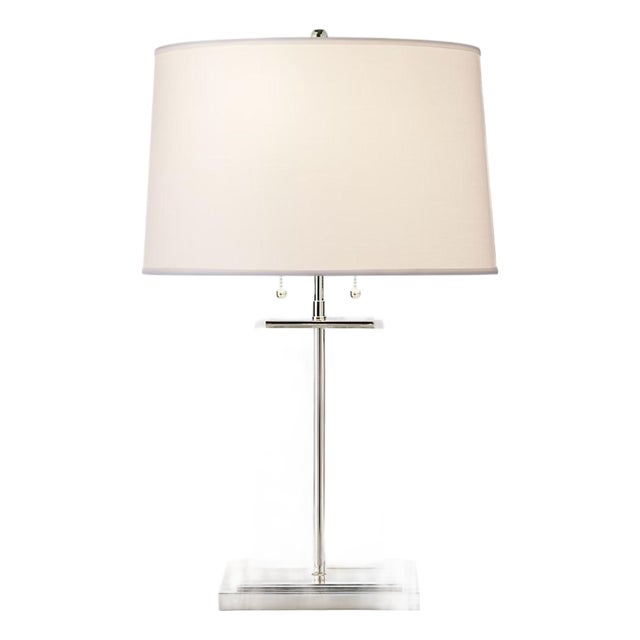 Visual Comfort Block Large Table Lamp For Sale