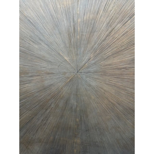 Monumental Lost Cast Bronze Coffee Table by Tuell & Reynolds For Sale - Image 11 of 16