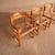 Dining chairs designed by Rainer Daumiller and produced by Hirtshals Savværk, Denmark 1970s. Sculpted solid pine frames...
