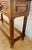 1930s Carved Walnut Console Table With Solomonic Legs and Two Drawers For Sale - Image 10 of 10