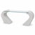 1980s Postmodern Curved Plaster Console Table For Sale