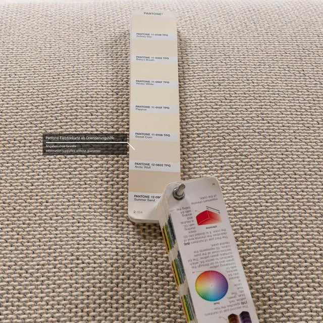 Textile Grand Suite Fabric Three-Seater Sofa from Walter Knoll For Sale - Image 7 of 12