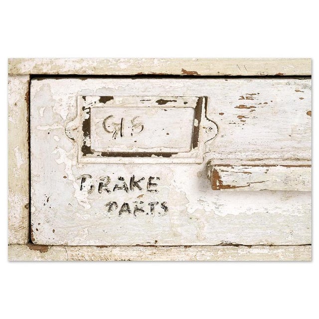 Workshop Furniture in Wood with 12 drawers For Sale - Image 5 of 7