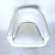 Metal White Leather & Chrome Swivel Chair Attributed to Milo Baughman For Sale - Image 7 of 8
