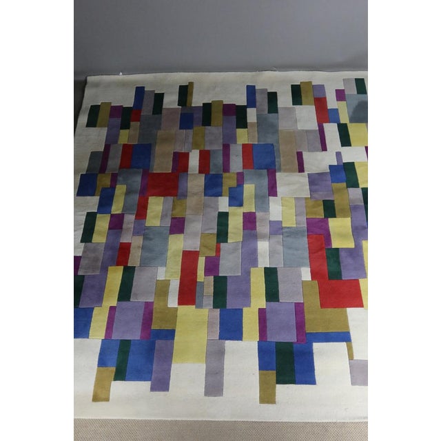 Grand Tapestry in Wool For Sale - Image 8 of 15