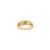 Not Yet Made - Made To Order Artistic Style Chunky Emerald & Diamond 18k Gold Statement Ring Size 5 For Sale - Image 5 of 12