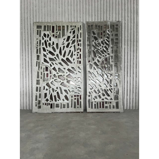Large Dutch Brutalist Concrete Windows, 1960s, Set of 2 For Sale - Image 18 of 18