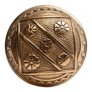 Antique Polished f.c. Linde Vernacular Door Knob For Sale