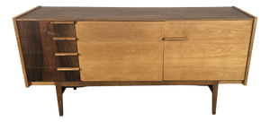 Vintage Wooden Sideboard from Frantisek Mezulanik, 1960s