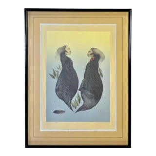 Frank Howell "Genesis" 1983 Hand-Colored Lithograph, Signed and Numbered 158/200, With Certificate For Sale