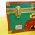 Metal Chest with Circus Decoration and Orange Edges For Sale - Image 3 of 8