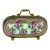 Limoges France Porcelain Suitcase Trinket Box | Hand Painted Floral Carpet Bag | Valise | Purse | Footed For Sale