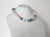 Aquamarine Morganite Beryl Beaded Necklace With Silver Clasp Porcelain Cameo Clasp For Sale In Cleveland - Image 6 of 11