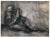 1976 Susan Pickens Nude Collograph For Sale - Image 4 of 4