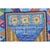 Late 20th Century Contemporary Painted Quilted Textile Art on Canvas in Cerused Frame For Sale - Image 5 of 12