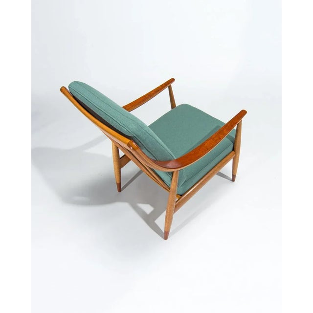 1950s Mid-Century Danish Armchair in Teak & Oak by Pater Hvidt for France & Søn / France & Daverkosen, 1950s For Sale - Image 5 of 12