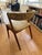 1960s Pair of Teak Upholstered Danish Modern Chairs Attributed to Kai Kristiansen For Sale - Image 5 of 6