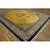 Chinese 1920s Yellow Classic Greek Key Medallion Antique Chinese Peking Carpet 9'' X 12' For Sale - Image 3 of 10
