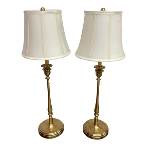 Ralph Lauren Home Darien Candlestick Table Lamps, Pair