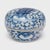 Glazed in the classic, blue-and-white manner, this petite porcelain box offers a blessing of happiness and good fortune....