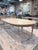 Late 20th Century Late 20th Century Gustavian Painted Oval Dining Table Set For Sale - Image 5 of 12