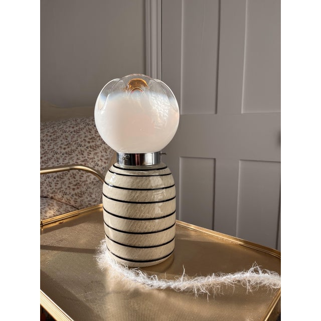 1960s Murano MCM Table Lamp, 1960s For Sale - Image 5 of 6