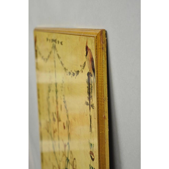 Vintage Ballard Design Neoclassical English Adams Style Printed Wall Art Picture For Sale - Image 9 of 14