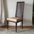 Vintage Neoclassical dining chairs by Karges. Set includes six side chairs and two armchairs. Features carved hardwood...