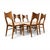 Broyhill Broyhill Saga Vintage Mid Century Modern Set of 6 Dining Chairs C. 1960s For Sale - Image 4 of 6