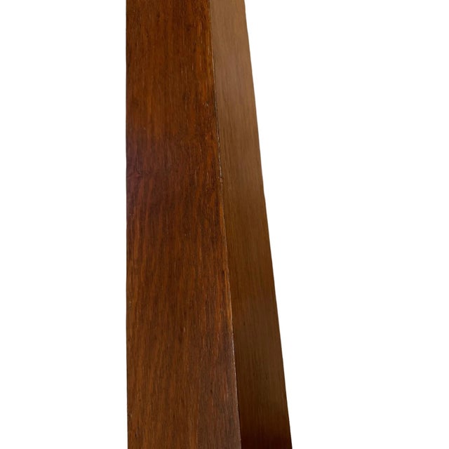 Antique Mission Oak Pedestal Plant Stand For Sale - Image 10 of 11