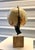 Mid-Century Modern Vintage MCM Drexel Heritage Wood Marble Base Beige World Globe For Sale - Image 3 of 4