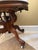 Chestnut Antique Victorian Walnut Marble Top Table For Sale - Image 8 of 12
