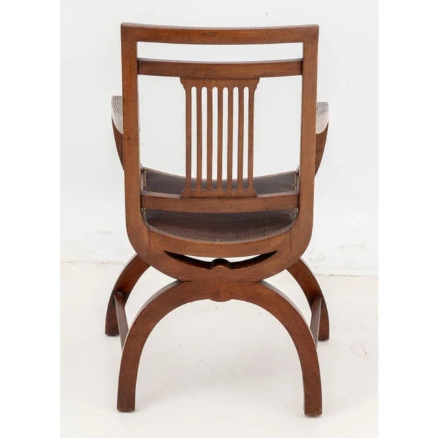 19th Century Regency Style Mahogany Armchair For Sale - Image 5 of 5