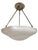 Off-white Early 20th Century Large Original Art Deco Off-White Alabaster Coupe W/ Nickel and Alabaster Canopy For Sale - Image 8 of 16