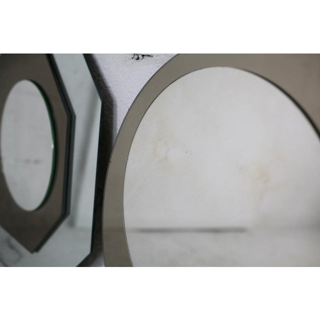 Vintage French Mirrors, 1970s, Set of 2 For Sale - Image 15 of 18