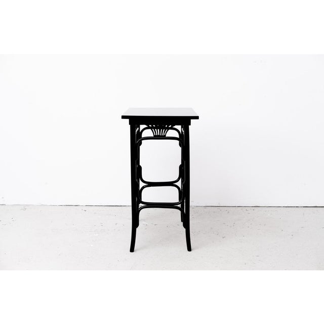 Black Art Nouveau Model 221/9174 Side Table from Thonet, 1900s For Sale - Image 8 of 18