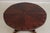 Vintage Regency Style Mahogany Radial Table For Sale - Image 4 of 18