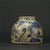 Vintage Blue & White Porcelain Jar With Koi Fish Motif - 4.2" For Sale - Image 4 of 6