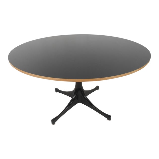 Mid Century Style Pedestal End Table By George Nelson For Herman
