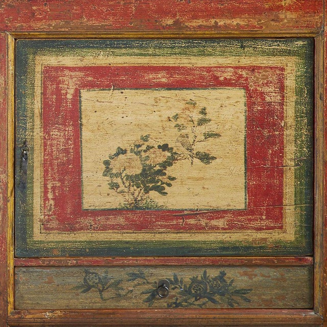 Vintage Qinghai Painted Pine Sideboard For Sale - Image 6 of 9