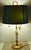 French Bouillotte Brass Shade Table Lamp from Unbekannt, 1950s For Sale - Image 6 of 11