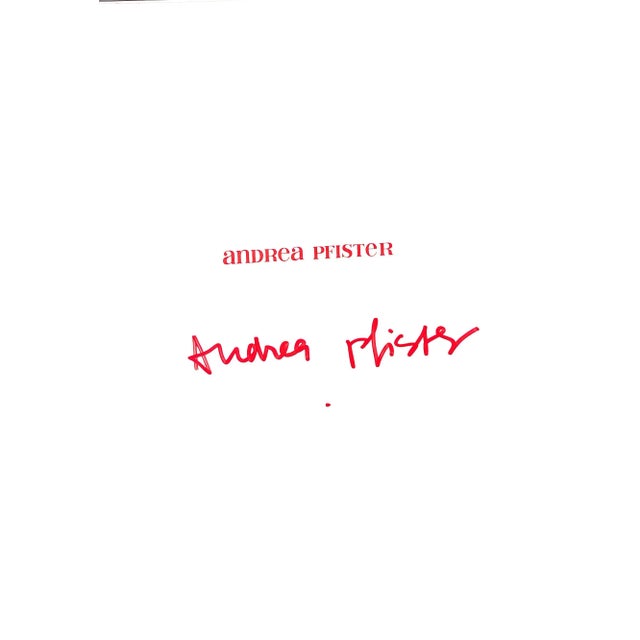 "Andrea Pfister" 1998 Mazza, Samuele (Signed) For Sale - Image 4 of 13