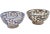 Antique Moroccan Blue & Black Calligraphy Ceramic Bowls - 2 Pieces For Sale - Image 4 of 9