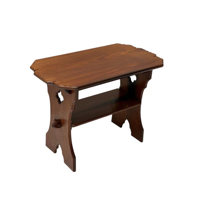 Arts and Crafts Side Table by Alexander J. Kropholler, 1900s For Sale - Image 11 of 13