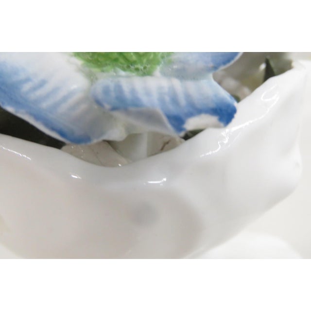 Cotsworld English Bone China Floral Arrangement Pedestal Bowl Figurine 5053b For Sale - Image 9 of 11