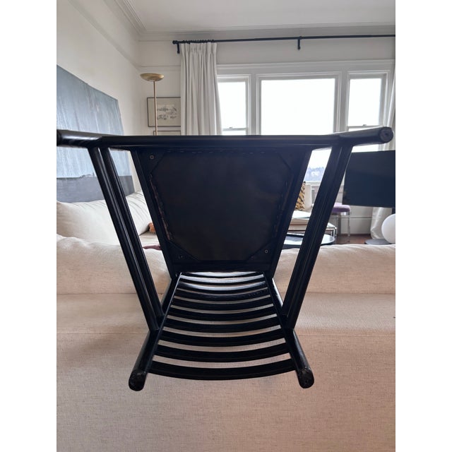1980s Attributed Hill House Chair by Charles Rennie Mackintosh, Set of Two For Sale In Seattle - Image 6 of 8
