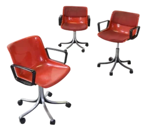 Modus Chairs by Osvaldo Borsani for Tecno, 1970s, Set of 3
