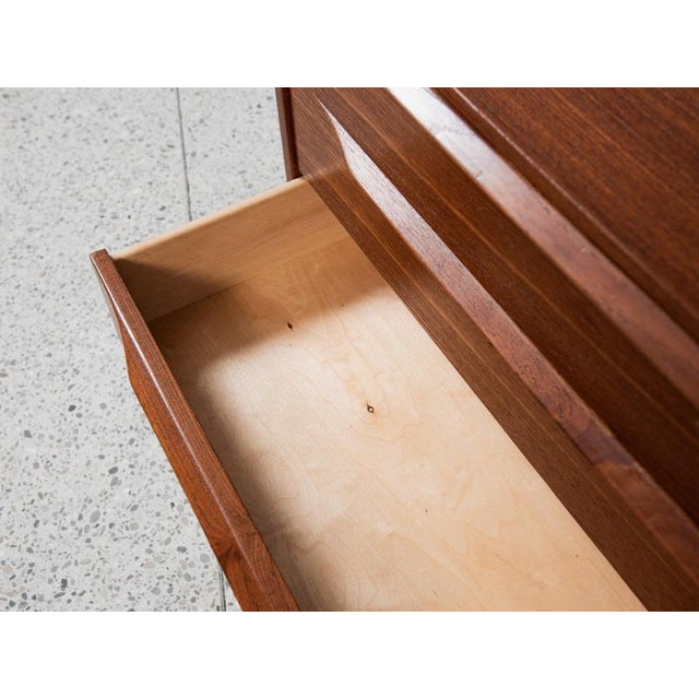 Mid-Century Danish Model 34 Chest of Drawers in Teak by Kai Kristiansen for Aksel Kjersgaard 1960s For Sale - Image 6 of 12